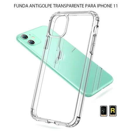 Funda Antigolpe iPhone 11 Gel Transparente | Garantía y stock Disponible