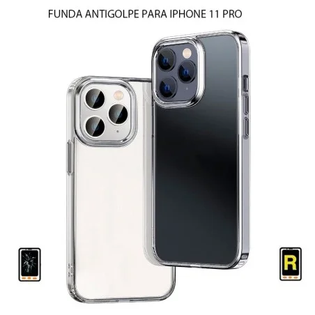Funda Antigolpe iPhone 11 Pro Gel Transparente | Servicio rápido, garantía y presupuesto gratuito.
