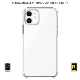 Funda Antigolpe iPhone 12 Gel Transparente | Reparación Móvil ®