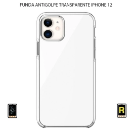 Funda Antigolpe iPhone 12 Gel Transparente | Garantía y stock Disponible