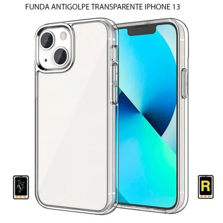 Funda Antigolpe iPhone 13 Gel Transparente | Garantía y stock Disponible