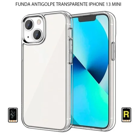 Funda Antigolpe iPhone 13 Mini Gel Transparente | Garantía y Servicio Rápido en Madrid
