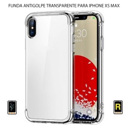 Funda Antigolpe iPhone Xs Max Gel Transparente | Reparación Móvil ®