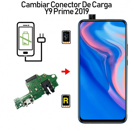 Cambiar Conector De Carga Huawei Y9 Prime 2019