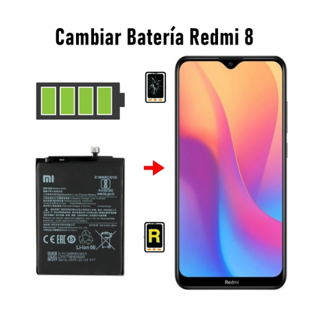 Cambiar Batería Xiaomi Redmi 8 BN51