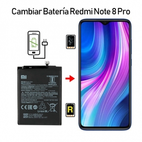 Cambiar Batería Original Redmi Note 8 pro BM4J