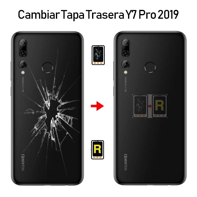Cambiar Tapa Trasera Huawei Y7 Pro 2019