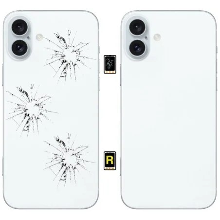Cambiar Tapa Trasera iPhone 16 Plus