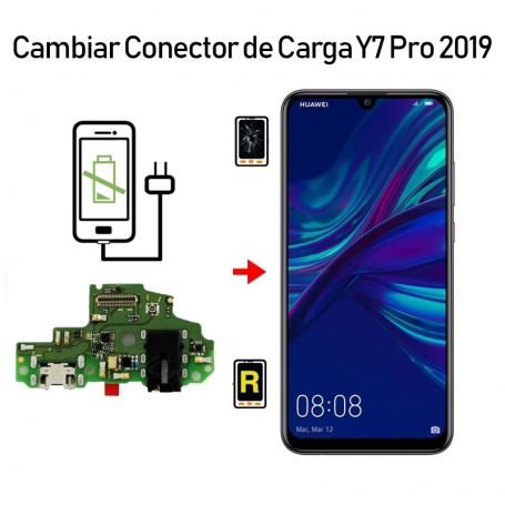Cambiar Conector De Carga Huawei Y7 Pro 2019