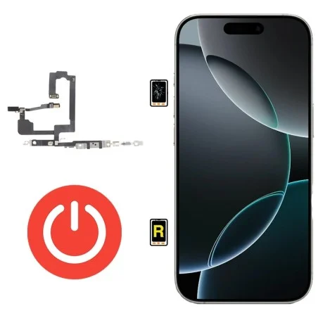 Cambiar Botón de Encendido iPhone 16 Pro