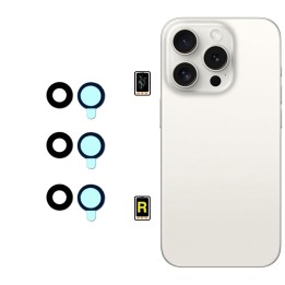 Cambiar Cristal Cámara Trasera iPhone 16 Pro Max