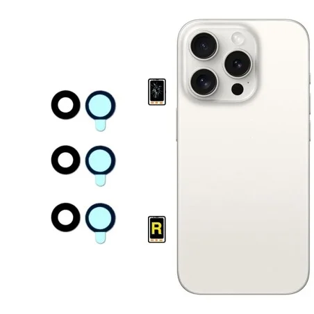 Cambiar Cristal Cámara Trasera iPhone 16 Pro Max