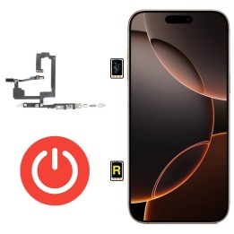 Cambiar Botón de Encendido iPhone 16 Pro Max