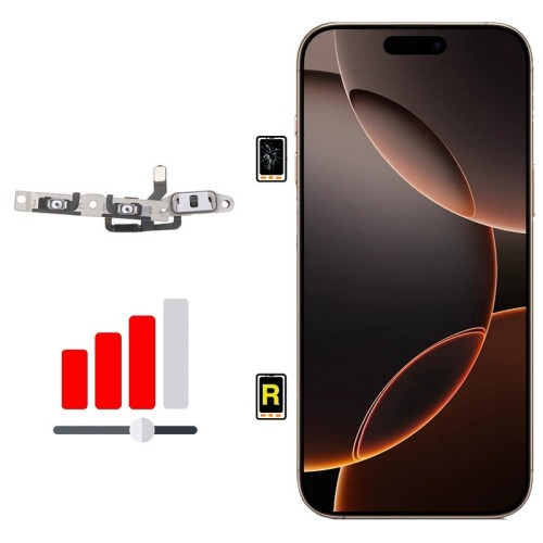 Cambiar Botón de Volumen iPhone 16 Pro Max
