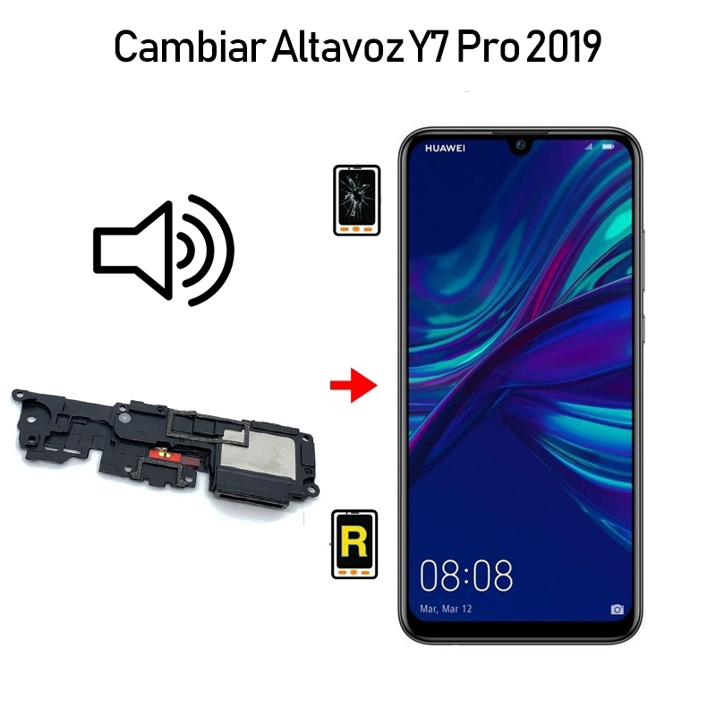 Cambiar Altavoz De Música Huawei Y7 Pro 2019