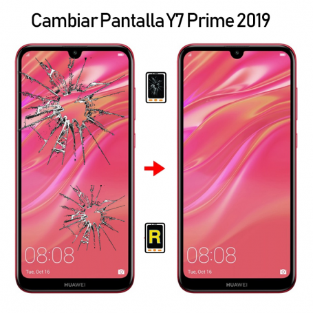 Cambiar Pantalla Huawei Y7 Prime 2019