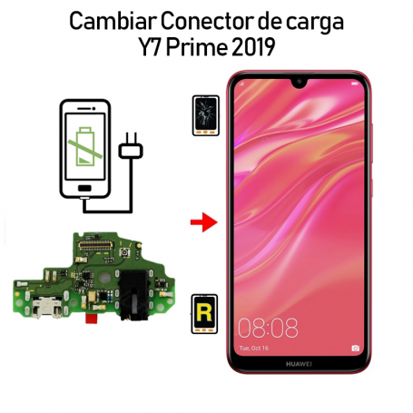 Cambiar Conector De Carga Huawei Y7 Prime 2019
