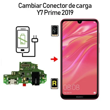 Cambiar Conector De Carga Huawei Y7 Prime 2019