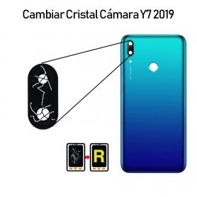 Cambiar Cristal Cámara Trasera Huawei Y7 2019