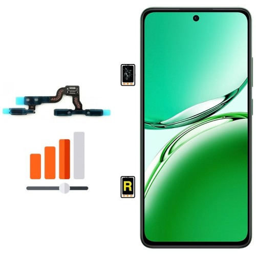 Cambiar Botón de Volumen Oppo Reno 12 F en Madrid