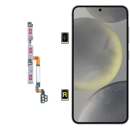 Cambiar Botón de Volumen Samsung Galaxy S24 FE | Garantía y Servicio Rápido en Madrid