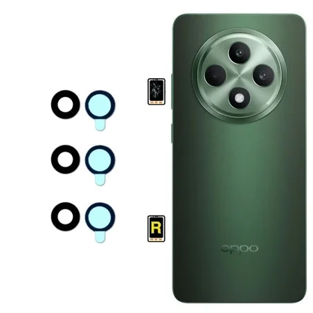 Cambiar Cristal Cámara Trasera Oppo Reno 12 FS | Garantía y stock Disponible