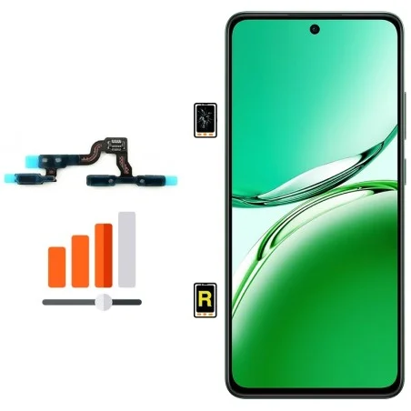 Cambiar Botón de Volumen Oppo Reno 12 FS