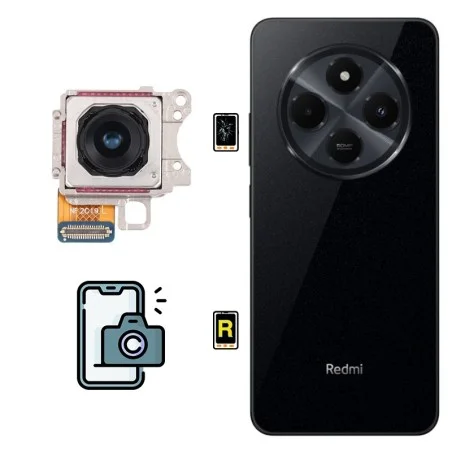 Cambiar Cámara Trasera Xiaomi Redmi 14C | Garantía y stock Disponible