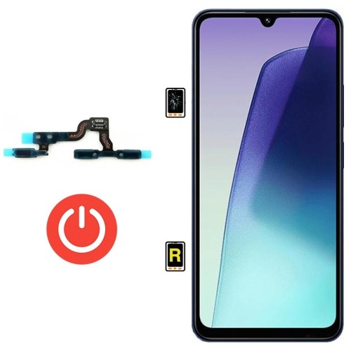 Cambiar Botón de Encendido Xiaomi Redmi 14C | Garantía y stock Disponible