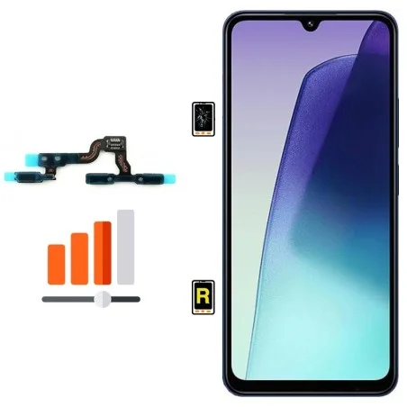 Cambiar Botón de Volumen Xiaomi Redmi 14C | Garantía y stock Disponible