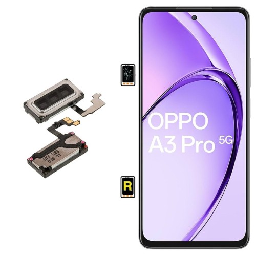 Cambiar Auricular de Llamada Oppo A3 Pro | Garantía y stock Disponible