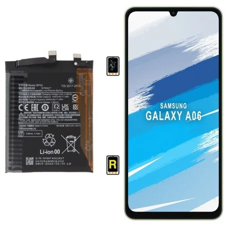 Cambiar Batería Samsung Galaxy A06 | Garantía y stock Disponible