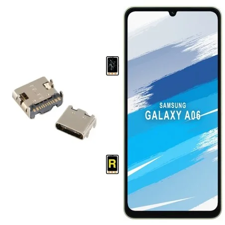 Cambiar Conector de Carga Samsung Galaxy A06 | Garantía y stock Disponible