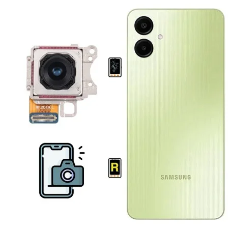 Cambiar Cámara Trasera Samsung Galaxy A06 | Garantía y stock Disponible