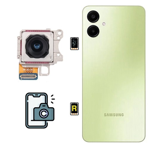 Cambiar Cámara Trasera Samsung Galaxy A06 | Garantía y stock Disponible