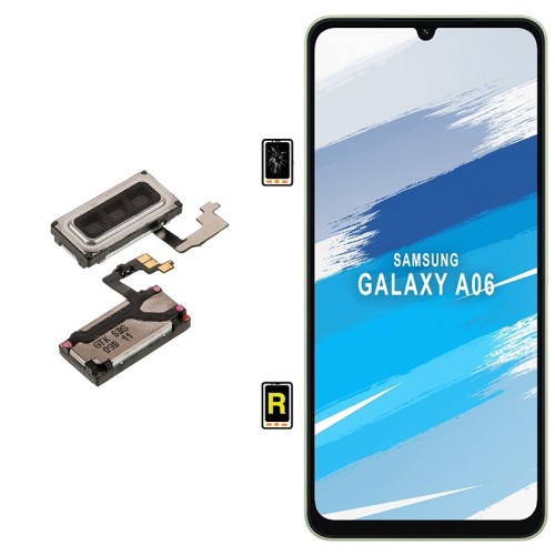 Cambiar Auricular de Llamada Samsung Galaxy A06 | Garantía y stock Disponible