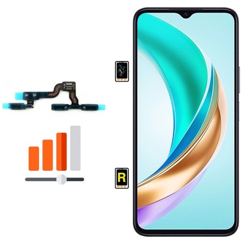 Cambiar Botón de Volumen Honor X6b | Garantía y stock Disponible