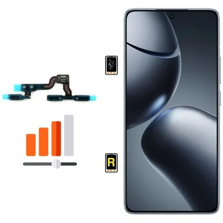 Cambiar Botón de Volumen Xiaomi 14T Pro | Garantía y Servicio Rápido en Madrid