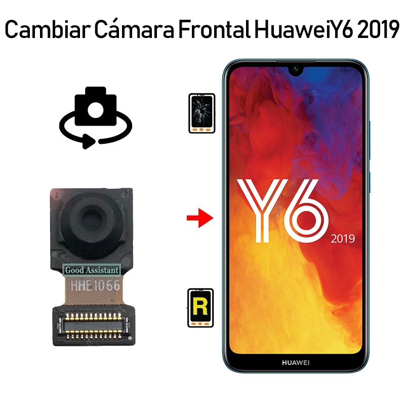 Cambiar Cámara Frontal Huawei Y6 2019