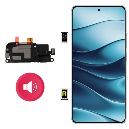 Cambiar Altavoz de Música Xiaomi Redmi Note 14 Pro | Garantía y Servicio Rápido en Madrid