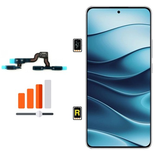 Cambiar Botón de Volumen Xiaomi Redmi Note 14 Pro | Garantía y Servicio Rápido en Madrid