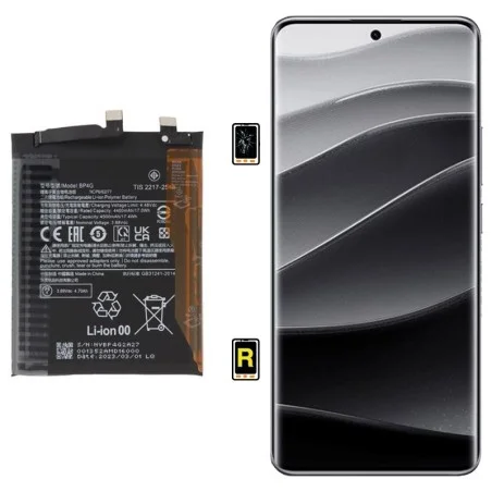 Cambiar Batería Xiaomi Redmi Note 14 Pro Plus