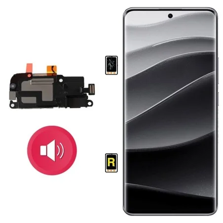 Cambiar Altavoz de Música Xiaomi Redmi Note 14 Pro Plus | Garantía y Servicio Rápido en Madrid