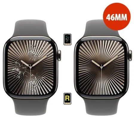 Cambiar Cristal de Pantalla Apple Watch 10 46MM | Garantía y Servicio Rápido en Madrid