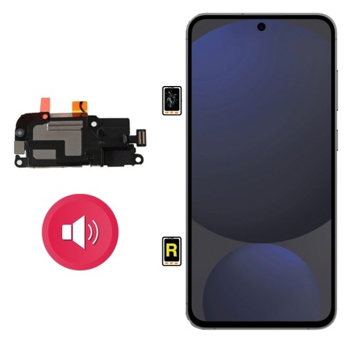 Cambiar Altavoz de Música Samsung Galaxy S25 Plus | Servicio rápido, garantía y presupuesto gratuito.