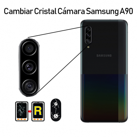 Cambiar Cristal Cámara Trasera Samsung Galaxy A90 SM-908F