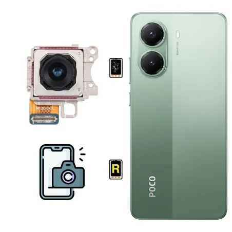 Cambiar Cámara Trasera Xiaomi Poco X7 | Garantía y Servicio Rápido en Madrid