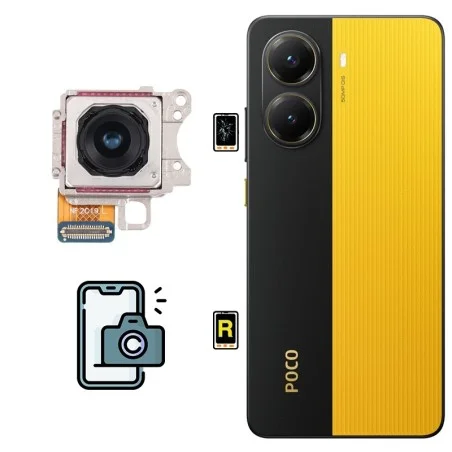 Cambiar Cámara Trasera Xiaomi Poco X7 Pro | Garantía y stock Disponible