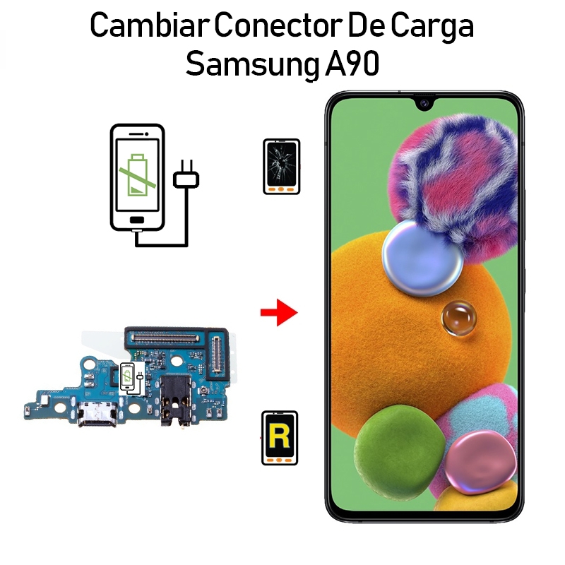 Cambiar Conector De Carga Samsung Galaxy A90 SM-908F