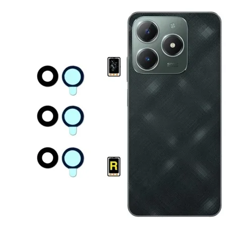 Cambiar Cristal Cámara Trasera Realme C63 | Garantía y stock Disponible